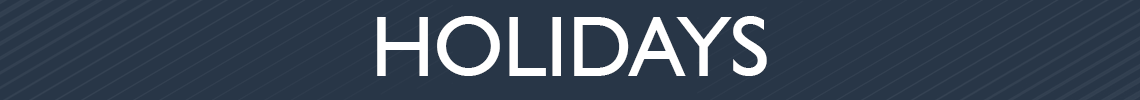 Holidays Banner