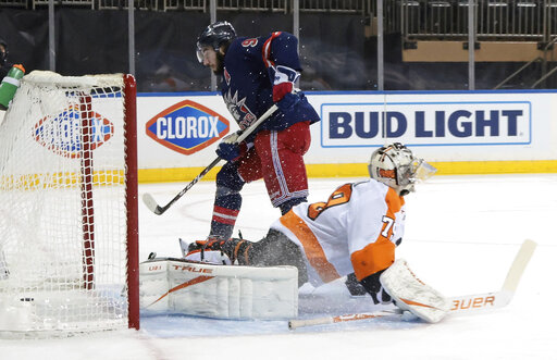 Zibanejad Has 3 Goals, 3 Assists As Rangers Rout Flyers 9 0
