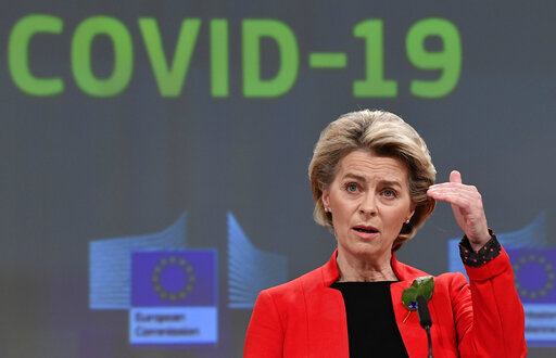 Eu Chief Warns Of Action To Protect Pledged Vaccine Supplies
