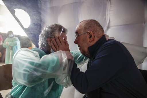 Hands Touch: Italy’s Nursing Homes Emerge From Covid Tunnel