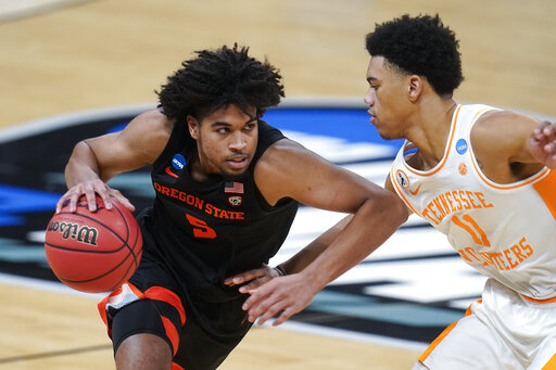 Oregon State Takes Down Tennessee 70 56 As No. 12 Seed