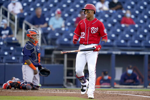 Nats Of Juan Soto Leaves Game Early With Right Calf Cramp