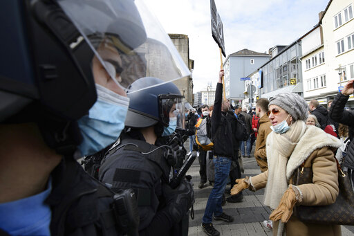 German Government Welcomes Probe Into Virus Protest Policing