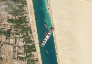 Container Ship Stuck In Suez Canal ‘partially Refloated’