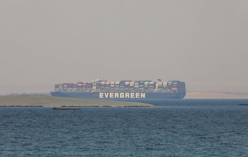 Experts Examine Bottom Of Big Ship That Was Stuck In Suez