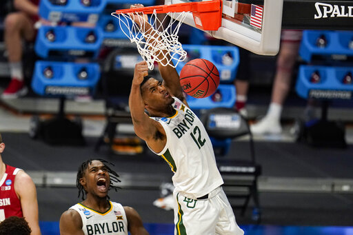 No. 1 Seed Baylor Beats Wisconsin 76 63 To Reach Sweet 16