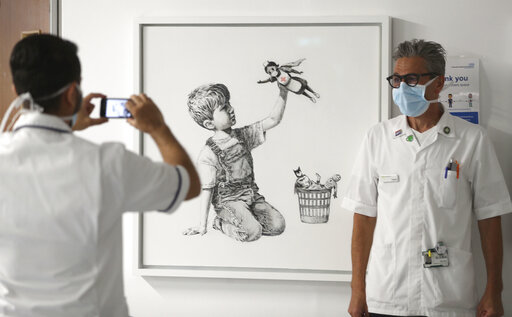 Banksy Painting Raises $23 Million For Uk Health Charities