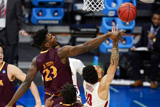 Dressed Down; Alabama Rolls Over Pitino, Iona 68 55