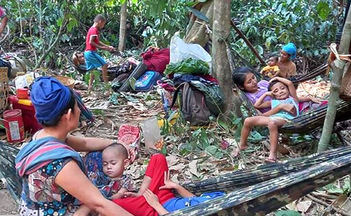 Thousands Flee Into Thailand Following Myanmar Air Strikes
