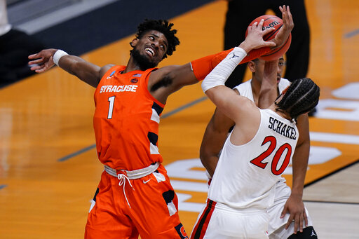Boeheim Pours In 30, No. 11 Seed Orange Rout Aztecs 78 62