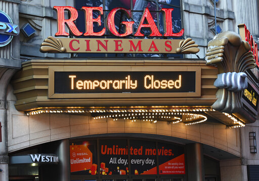 Regal Cinemas, 2nd Largest Chain In Us To Reopen In April