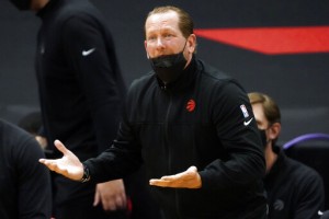 Raptors’ Nurse Fined $50,000 For Mask Throwing, Profanity