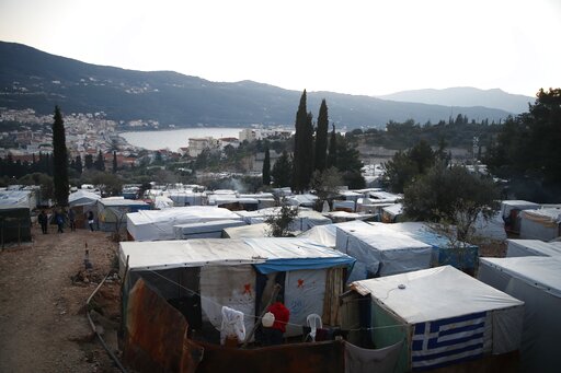 Eu Commissioner Visits Refugee Facilities On Greek Islands