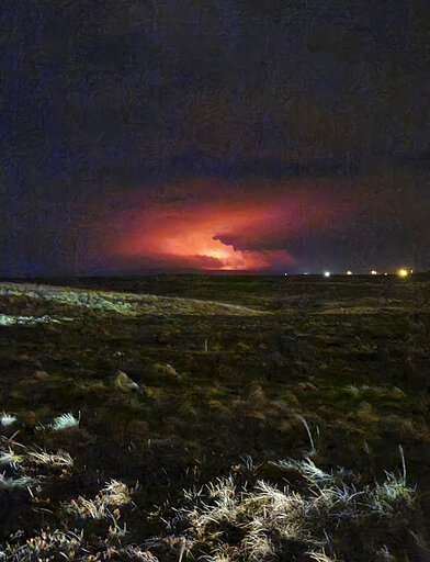 Long Dormant Volcano Comes To Life In Southwestern Iceland
