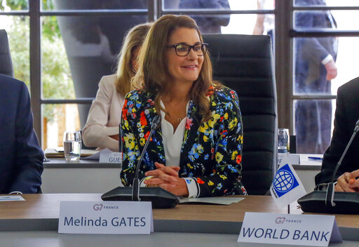 Melinda Gates Says Philanthropy, Government Work Best United