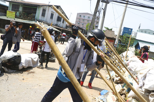Striking Myanmar Rail Workers Move Out As Protests Continue