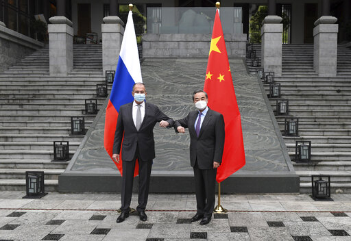 China, Russia Officials Meet In Show Of Unity Against Eu, Us