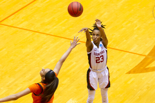 Jones And 3 Pointers Key No. 1 Stanford Over Cowgirls 73 62