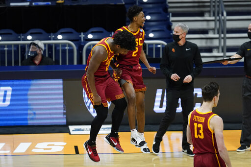 Mobley Bros. Lead No. 6 Seed Usc To 85 51 Rout Of Kansas