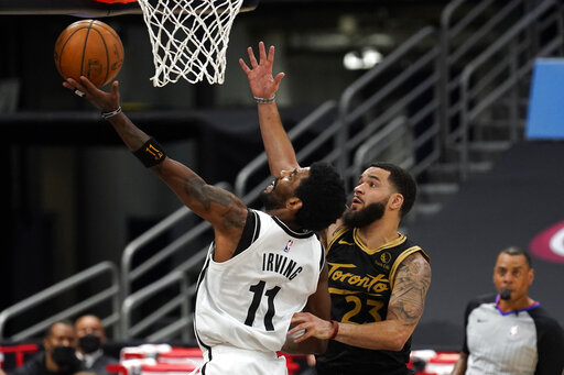 Durant, Nets Rally Past Raptors 116 103, Clinch Playoff Spot