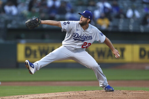 Kershaw Bounces Back, Dodgers Beat Winless A’s 5 1