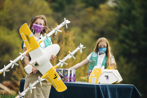 Girl Scout Cookies Take Flight In Virginia Drone Deliveries