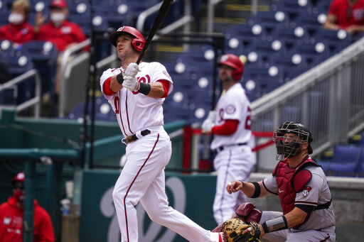 Gomes Hr, Gets Locastro, Nats Top D’backs For 1st Win Streak