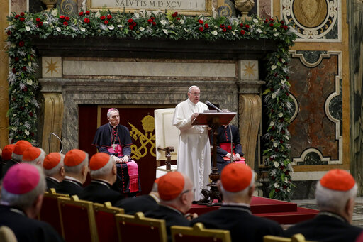 Pope Aims To Cut Down On Corruption Among Vatican Managers