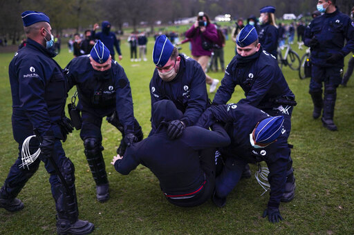 Brussels Bracing For Illegal Festival Amid Fears Of Violence