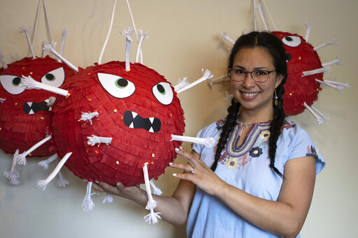 Alaska Pinata Maker Now Makes Coronavirus Shaped Models