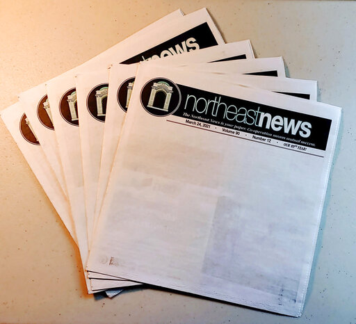 After Blank Front Page, Newspaper Learns It’s Appreciated