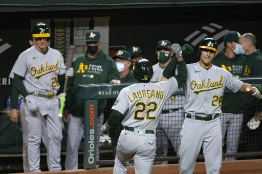 Athletics Extend Winning Streak To 12, Handle Orioles 3 1
