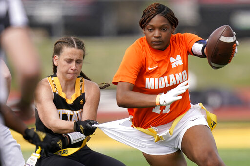 Following Their Passion, Women Go Far To Play Flag Football