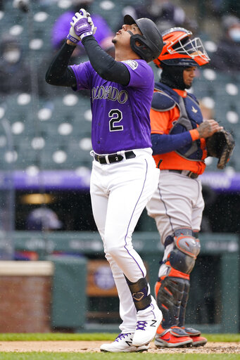 Gomber Lifts Rockies 6 3, Astros’ 9th Loss In 10 Games
