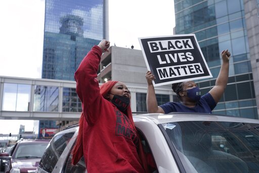 Tears And Relief Sweep Intersection Where George Floyd Died