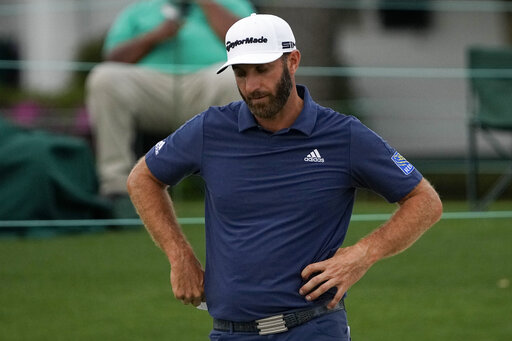 Dustin Johnson’s Masters Reign Ends With Missed Cut