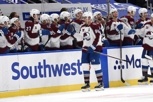 The Latest: Colorado Avalanche Postpone 3 Games