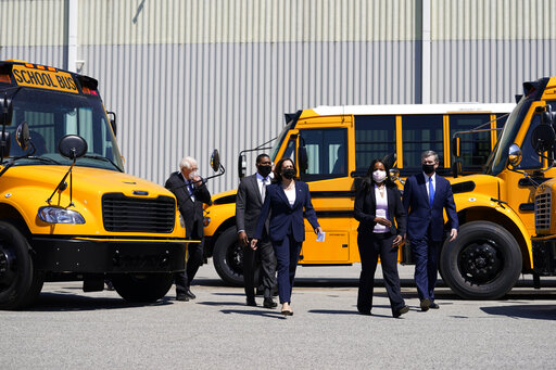 Dems Push $25b To Electrify School Buses, A Biden Priority