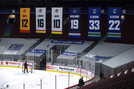 The Latest: Nhl Believes Canucks Can Complete Their Schedule