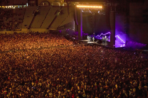 The World Isolates. A New Zealand Band Plays To 50,000 Fans