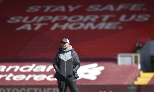 Liverpool Fans Protest At Anfield Against American Owners