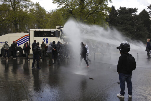 Belgium Police, Partiers Clash Anew Over Virus Restrictions