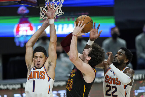 Booker Scores 31, Suns Dominate Ot To Beat Cavs 134 118