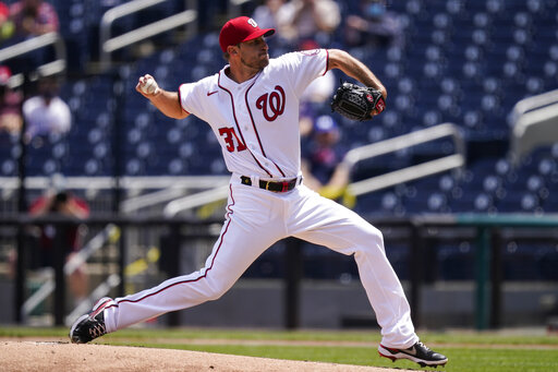 Scherzer Leads Nats Over Miami, Heads To Join Wife For Birth