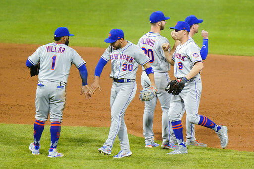 Alonso, Mets Top Phillies 8 7 After Replay Reversal
