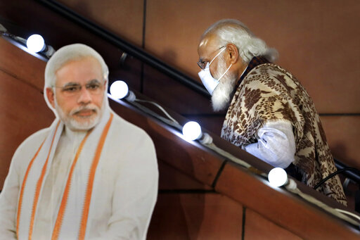 India’s Virus Surge Damages Modi’s Image Of Competence