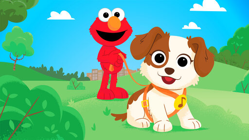 On ‘sesame Street,’ Elmo Gets A Puppy (cue Adorableness)