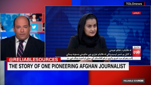 Female Journalist Flees Afghanistan Following Groundbreaking Tv Interview With Taliban Spokesman