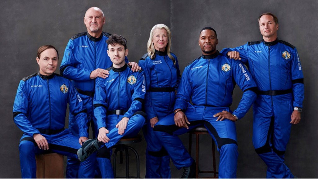 Michael Strahan, Alan Shepard’s Daughter, And Four Others Rocket To The Edge Of Space