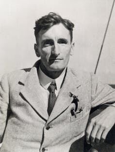 <p>Guy Stewart Callendar in 1934. <a class="source" href="https://archiveshub.jisc.ac.uk/search/archives/47f8b97b-79b0-3d39-84b4-fffccae3f6e6">G.S. Callendar Archive, University of East Anglia</a></p>